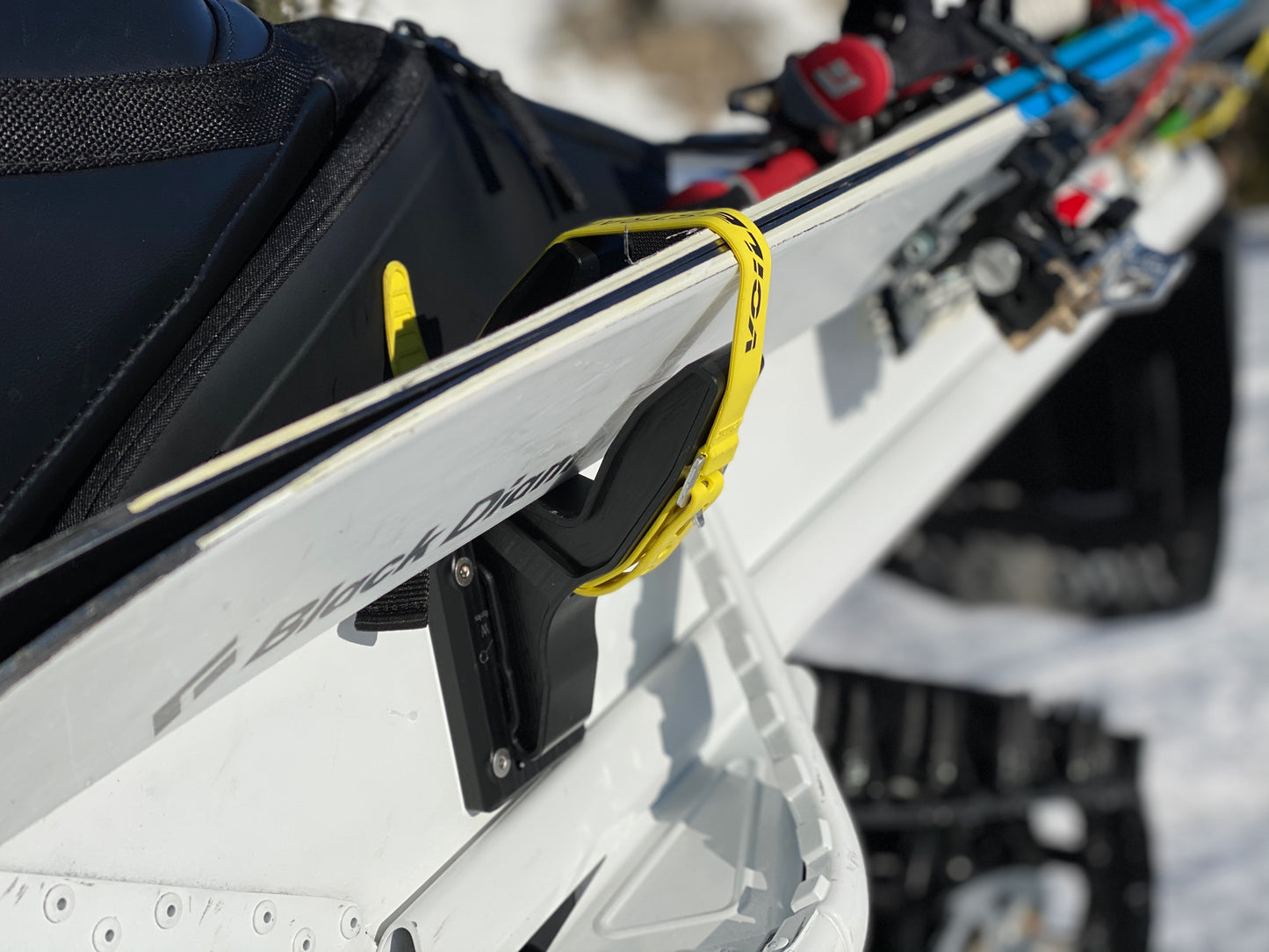 Universal Snowmobile Ski Rack System