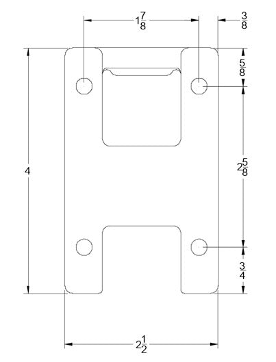 Universal Snowmobile Ski Rack System